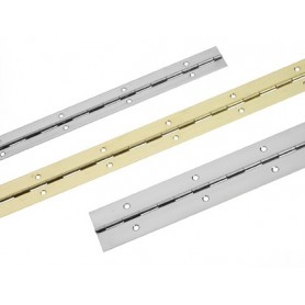 Piano hinge with holes s.steel 25x1000x0.8mm