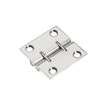 Bisagra Doble Eje Inox 51X51Mm