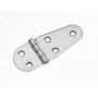 Asymmetric hinge centrum s.steel 107x40mm