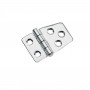 Bisagra Eje Centrado Inox 60X40Mm