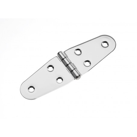 Reversed symmetric hinge s.steel 140x40mm