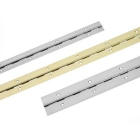 Piano hinge with hole s.steel 20x1000x0.8mm