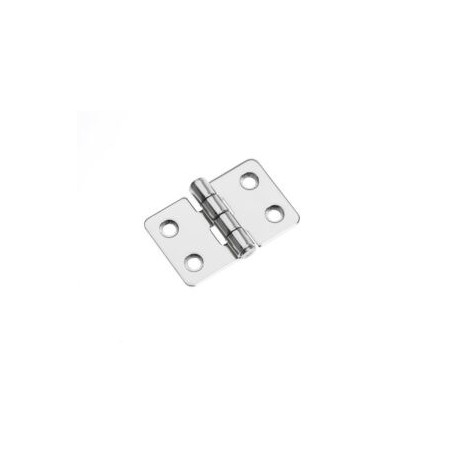 Symmetric hinge s.steel 60x39mm