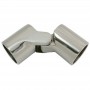 Bisagra Tubo Inox 25Mm