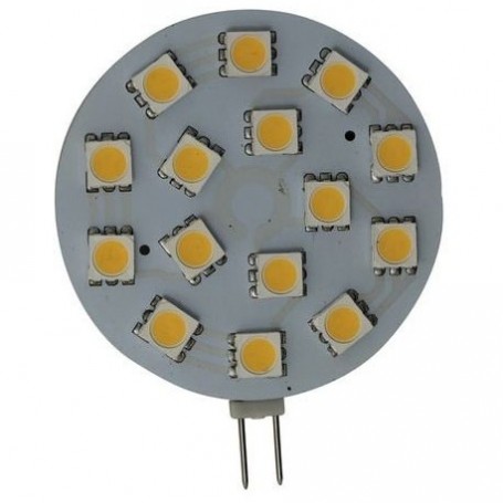 Bombilla G4 Vertical15 Leds 10/30V 3W