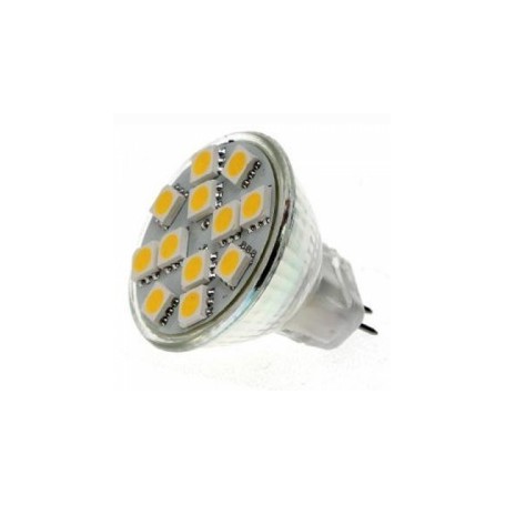 Bombilla Mr11 12Leds 10-36Vdc 2W