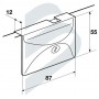 Cerradura Mobella Secure Blanca