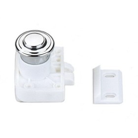Cerradura Pulsante Blanca Lamp