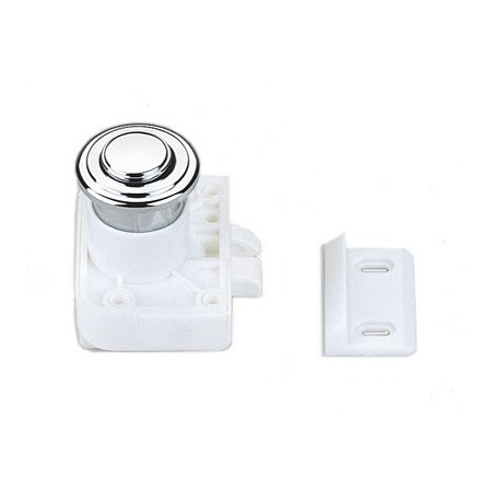 Cerradura Pulsante Blanca Lamp