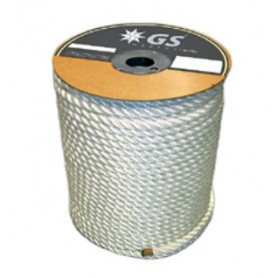 Mooring/anchor rope white 20mm high strength (per meter)