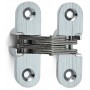 Bisagra Invisible Apertura 180º Inox-Zinc 45X35Mm