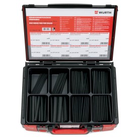Wurth thin walled heat-shrink hose assortment 130pcs