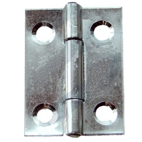 Bisagra Sin Remates Inox 30X22X0.8Mm