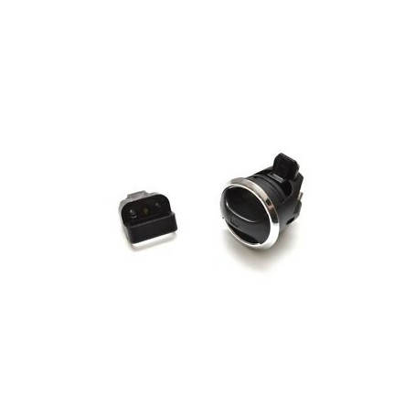 Cierre Novibra Tipo 2 Cromado Negro 3-22Mm