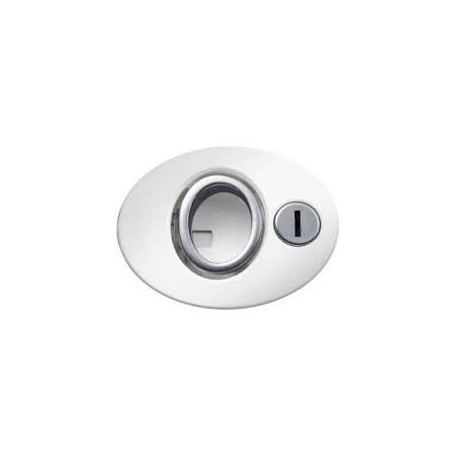 Cierre Southco "Beetle" C/Cerradura Blanco 10-16Mm