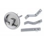 Cierre Tirador Inox Ø70