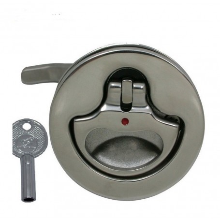 D handle latch s.steel ø63